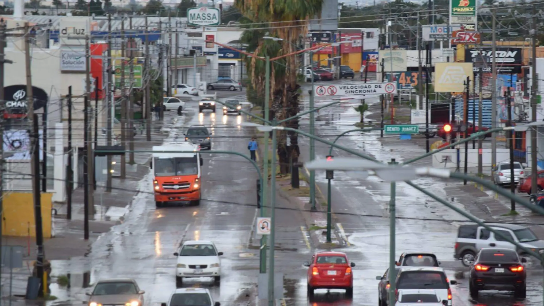 Días lluviosos en Hermosillo